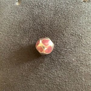 Pandora Charm | Silver and purple gem